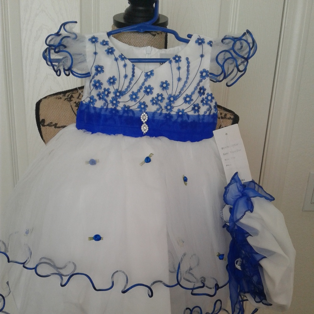 Little girl's formal dress size 12M by Simran